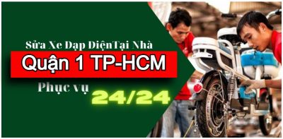 sửa xe đạp điện tại nh&agrave; Quận 1