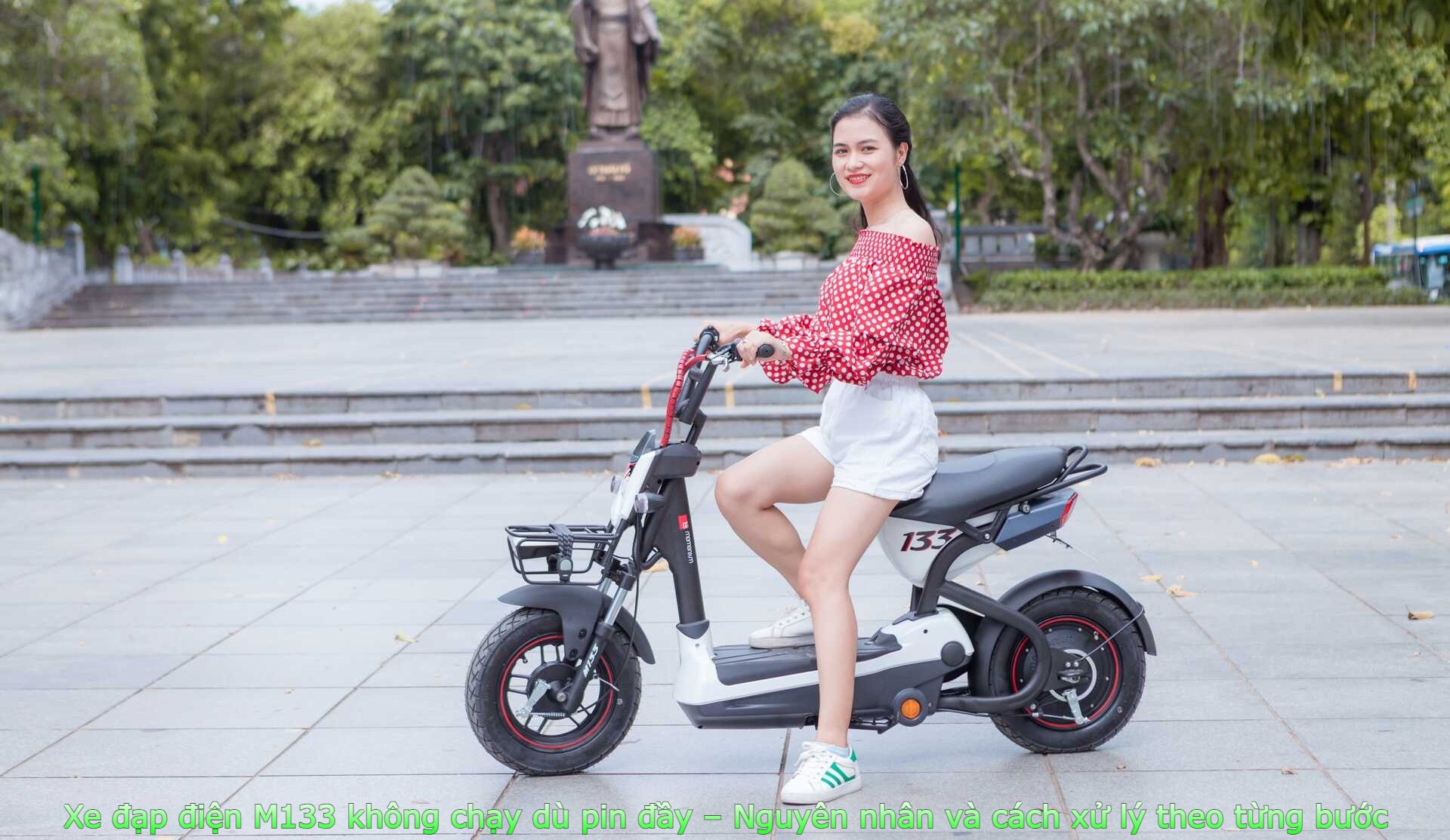 Xe đạp điện M133 không chạy dù pin đầy – Nguyên nhân và cách xử lý theo từng bước