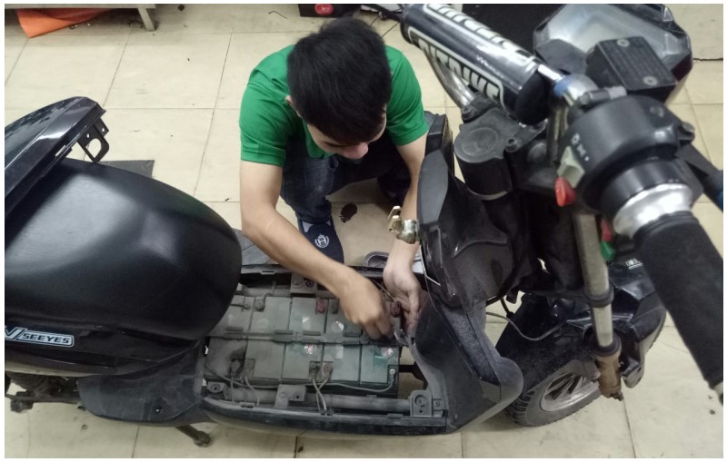 Dịch vụ sửa chữa xe điện uy t&iacute;n ở B&igrave;nh Ch&aacute;nh